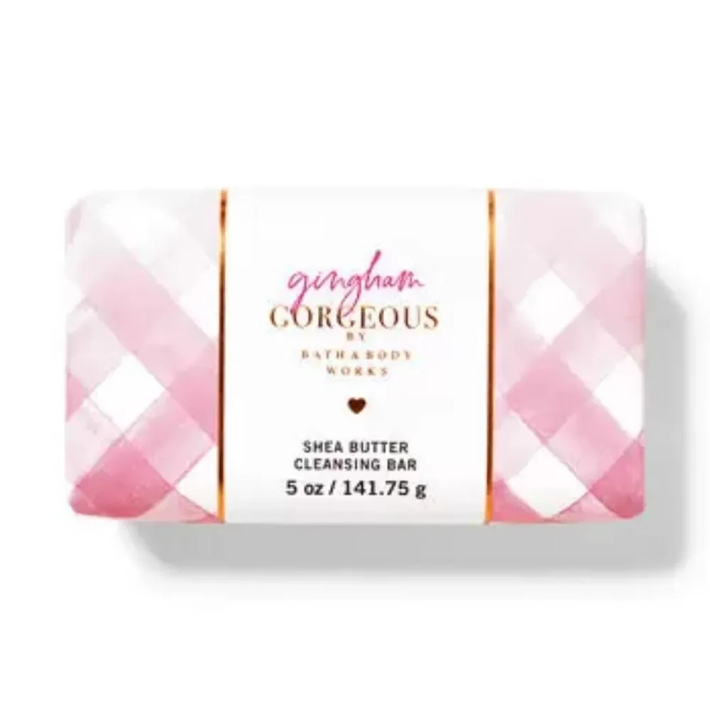 Bundle Gingham Gorgeous Shea Butter Cleansing Bar and Hand Cream